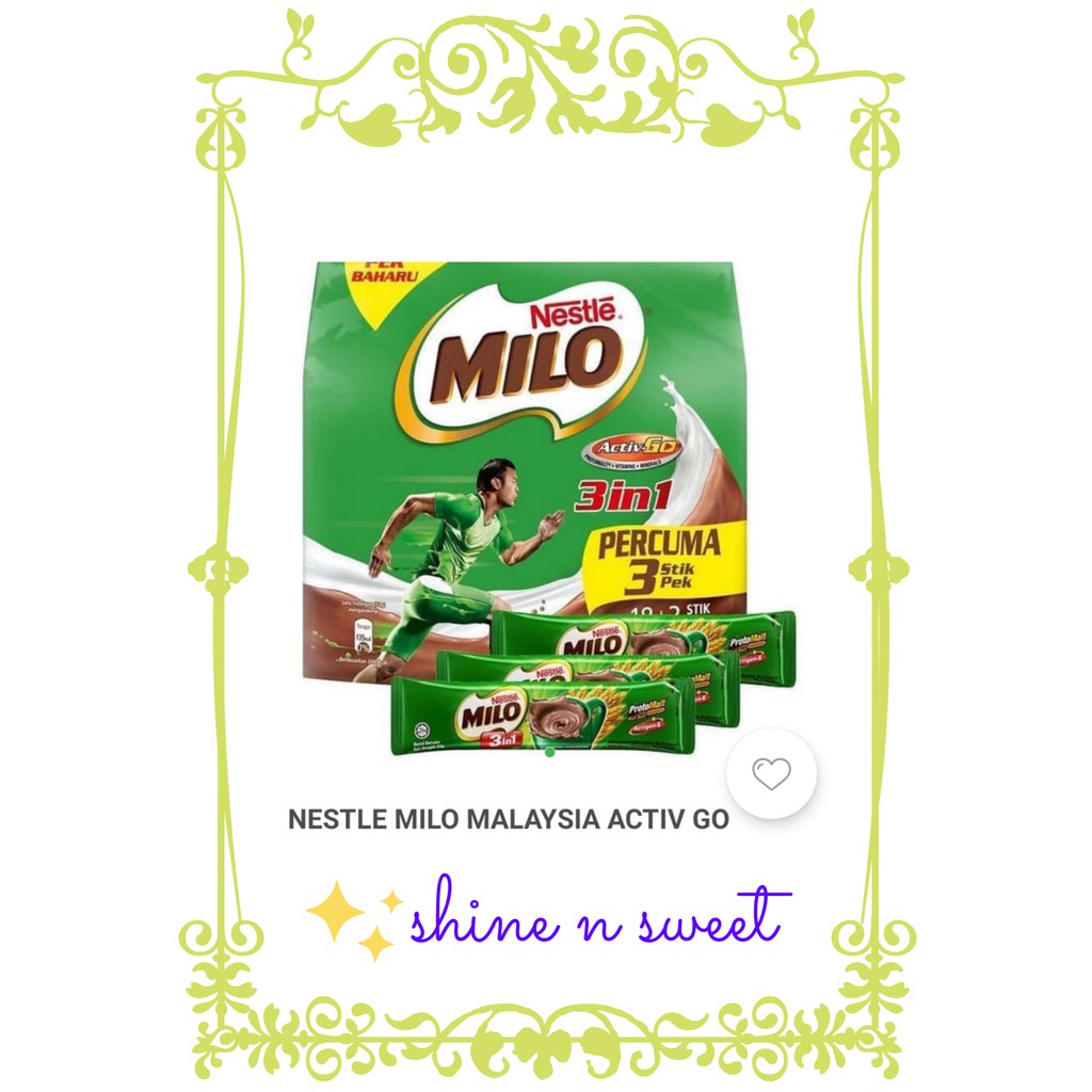 

Milo 3in1 Malaysia