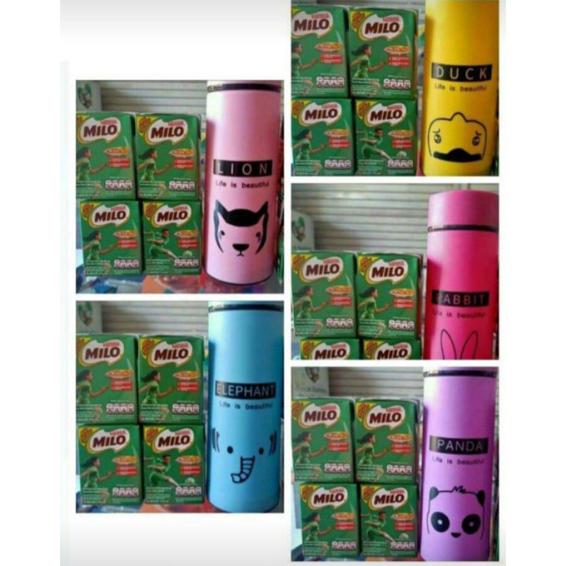 

MILO FREE THERMOS KACA ANIMAL