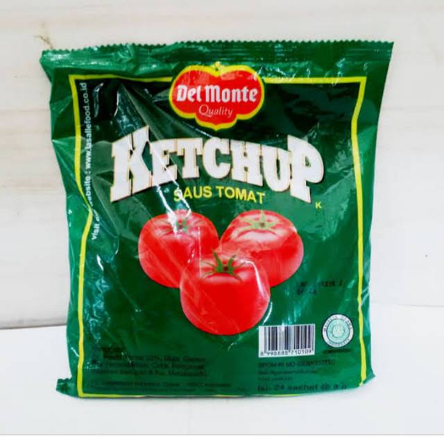 

Delmonte Saus Tomat Sachet 90gr