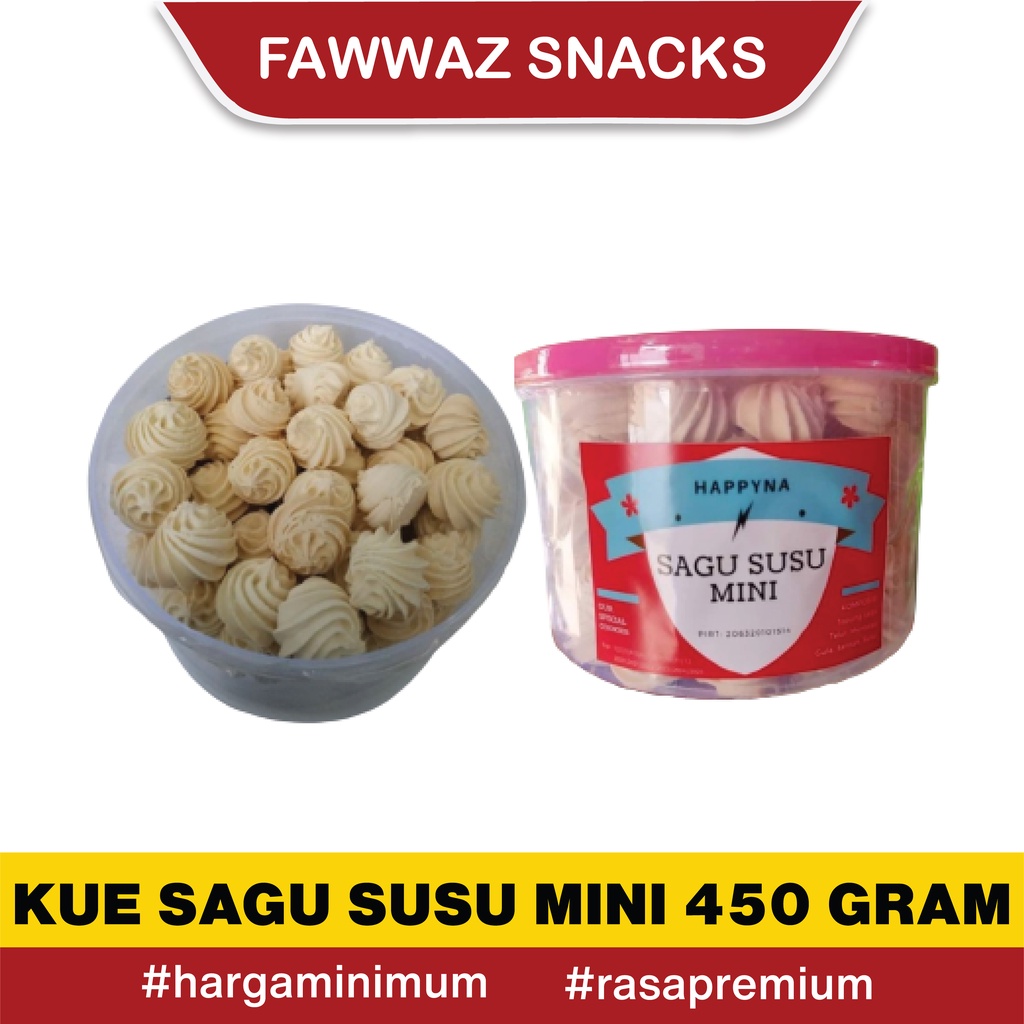 

KUE SAGU SUSU MINI