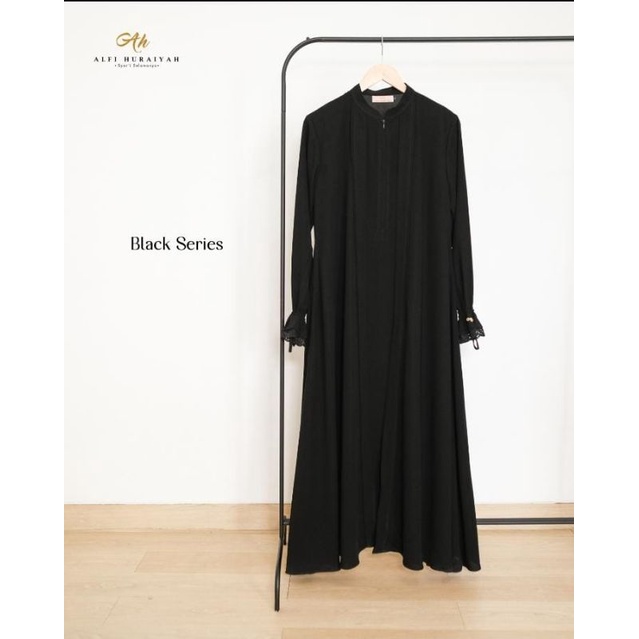 BLACK SERIES BY ALFI HURAIYAH || DRESS ONLY