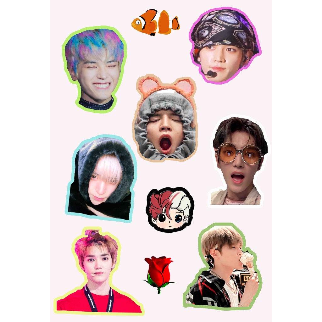 [TAEYONG] Birthday Gift taeyong NCT 127 fankit stiker keychain griptok polaroid foto strip polaroid