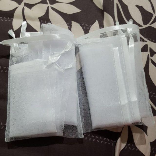 Reusable Mesh Produce Bag White