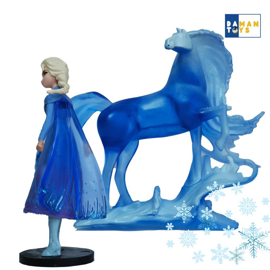 Frozen 2 Figure Set 10 Mainan Pajangan Miniatur Hiasan Topper Action Figure Frozen Elsa anna