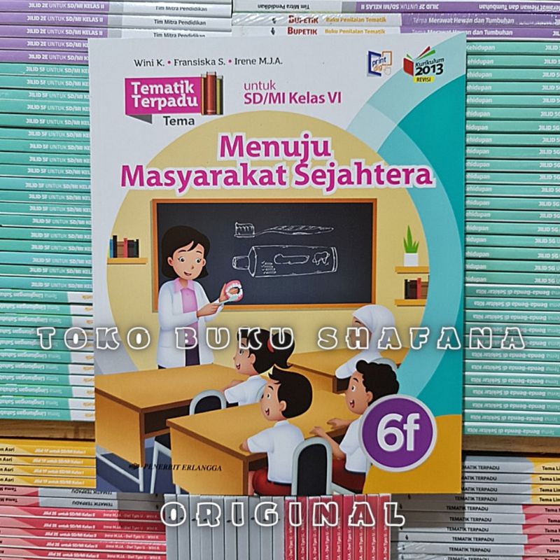 PAKET TEMATIK TERPADU 6F-6I KELAS 6 SD SEMESTER 2 ERLANGGA KURIKULUM 2013 REVISI