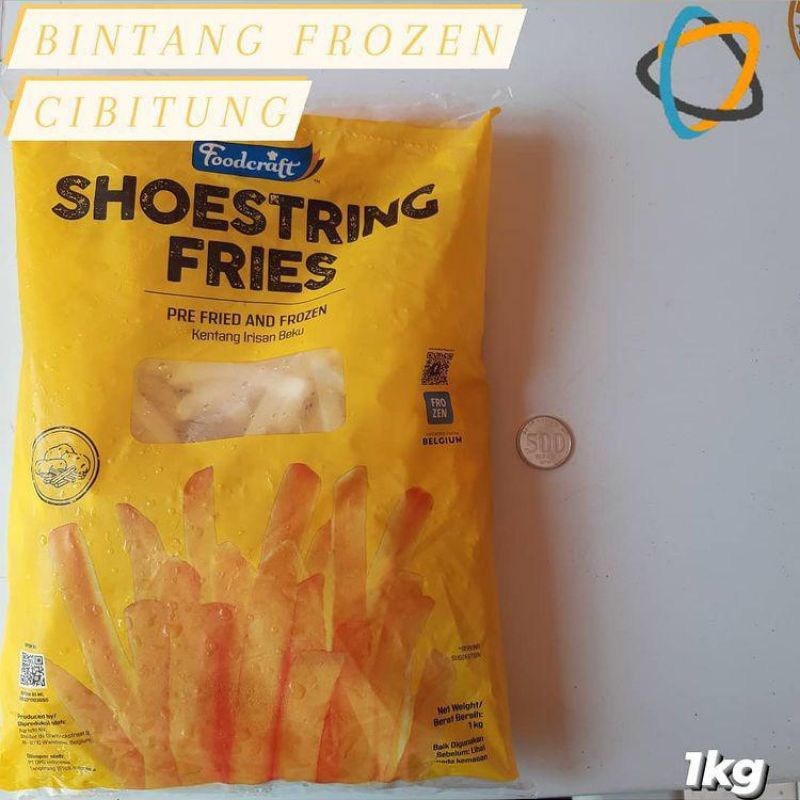 FOODCRAFT Shoestring Fries 1kg