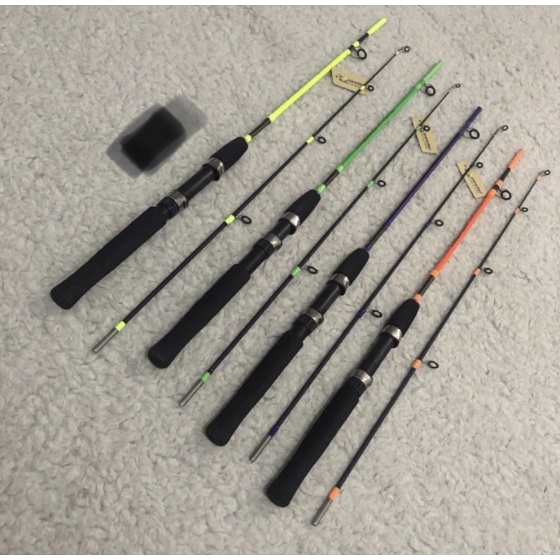 Alat Pancing Joran Pancing YUU QUESTER Aquila 135cm Fiber Solid Padat Rod Tongkat Stik Piber Sutet B