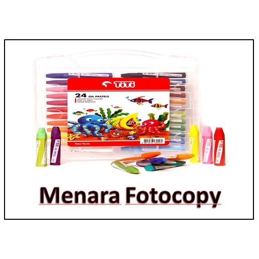 

KRAYON TITI 24 WARNA JOYKO OIL PASTEL / Spidol Snowman 12 Warna