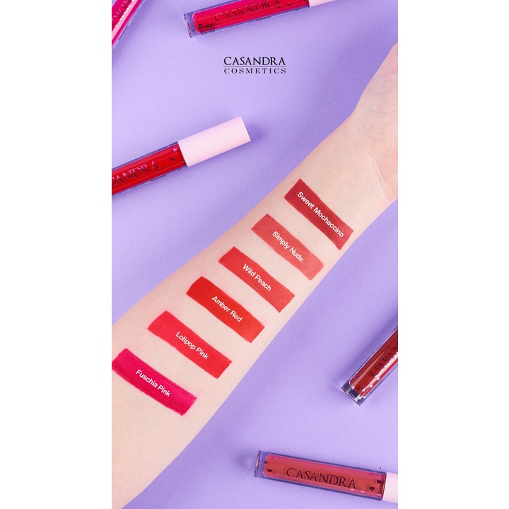 Casandra Lip Cream Velvet Matte