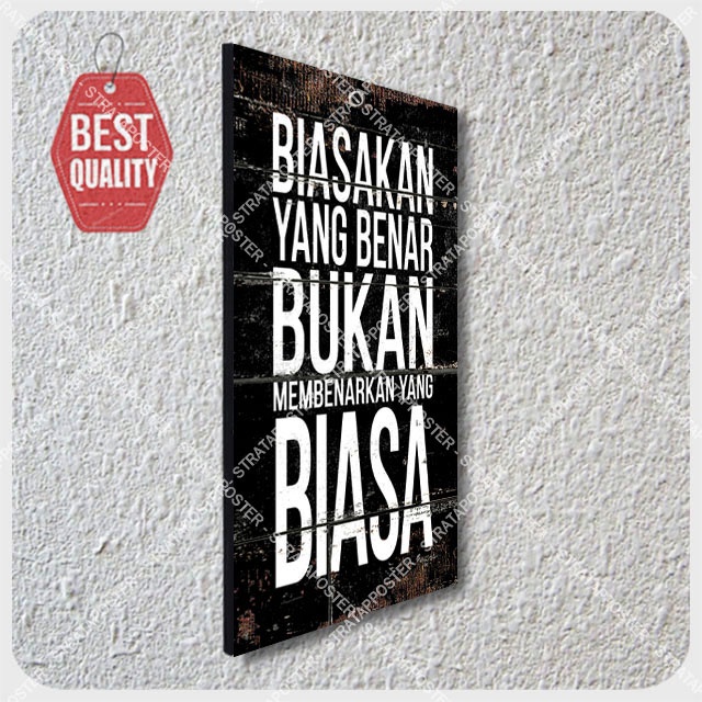 Poster kata kata motivasi Hiasan dinding motivasi Dekorasi dinding Poster dinding 143027STR