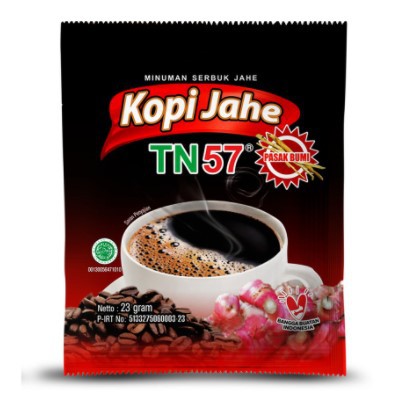 

Kopi Jahe Plus Pasak Bumi Minuman serbuk KOPI Jahe TN57 Stamina Pria