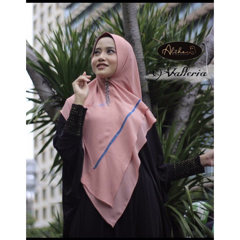 Khimar Ceruty Babydoll Premium Valleria