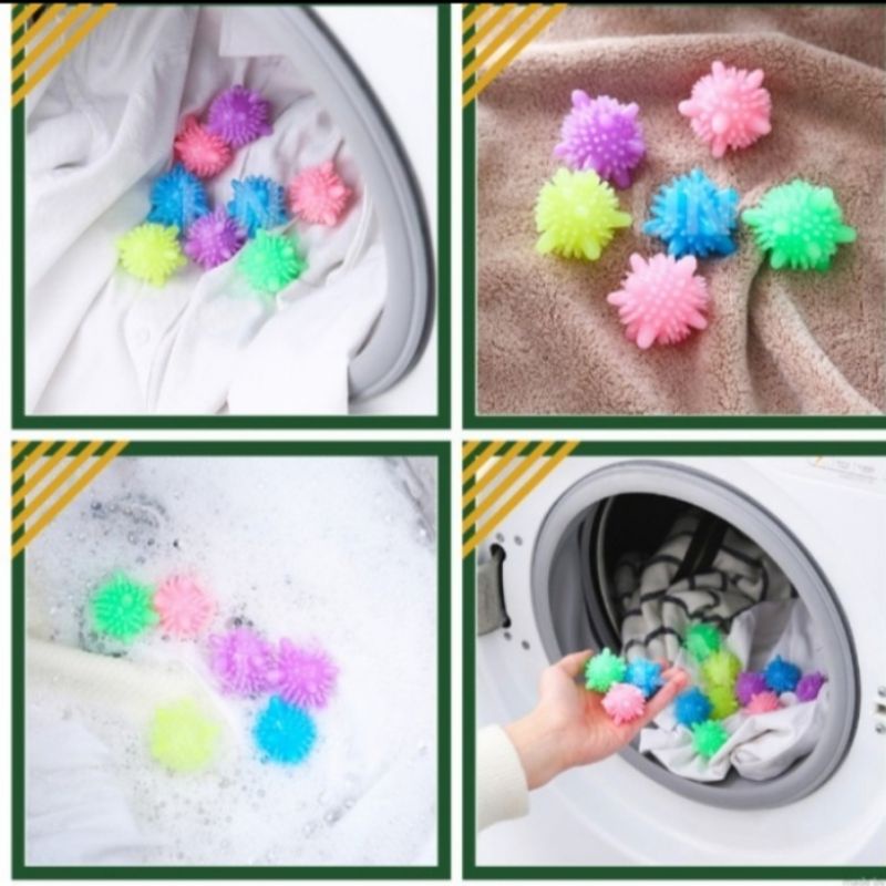 Bola Pencuci Baju Washing Ball Magic Bola Mesin Cuci Laundry