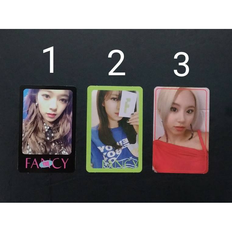TWICE Fancy You Photocard Jeongyeon Chaeyoung