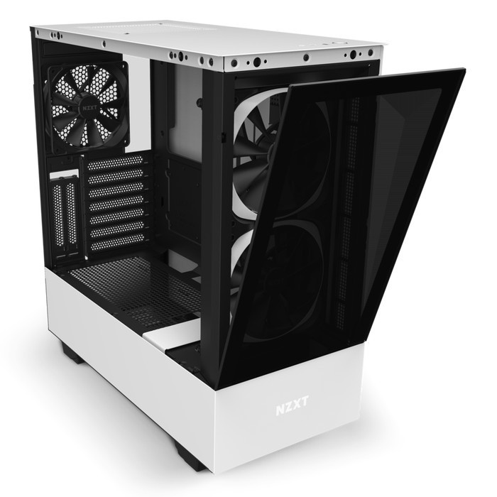 NZXT H510 Elite With Type-C Port Casing PC - Matte White