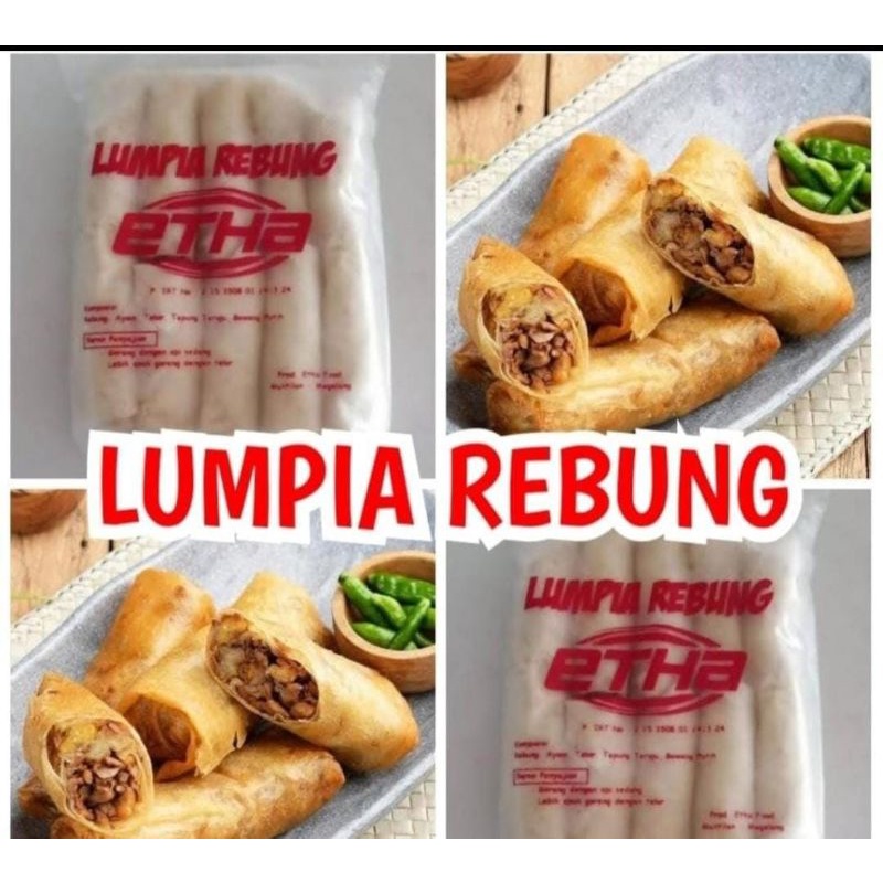 

Lunpia rebung isi 10 pcs lumpia premium best seller tidak berbau