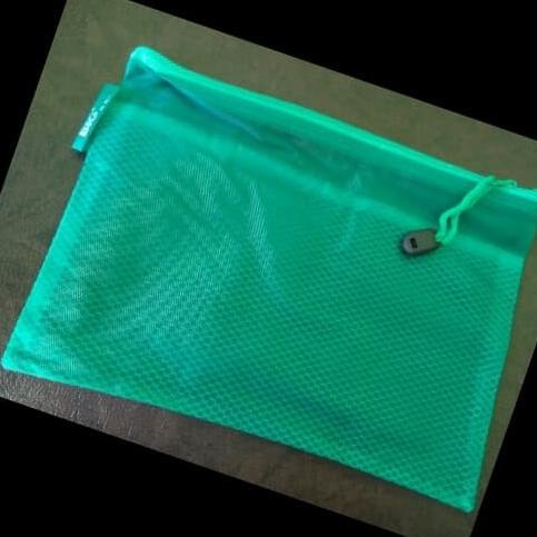 

}}}}}}] tempat pensil pulpen stasionary pocket file BIG ukuran A5