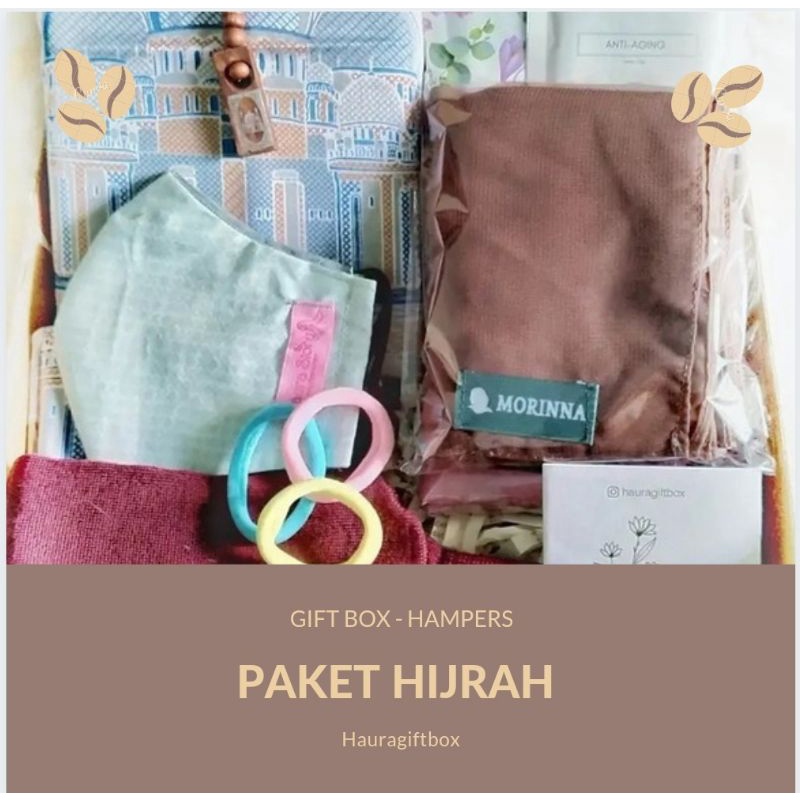 

[HAURAGIFTBOX] Hampers Giftbox Cewek | Hijrah Box | Kado Ulang Tahun | Kado Cewek