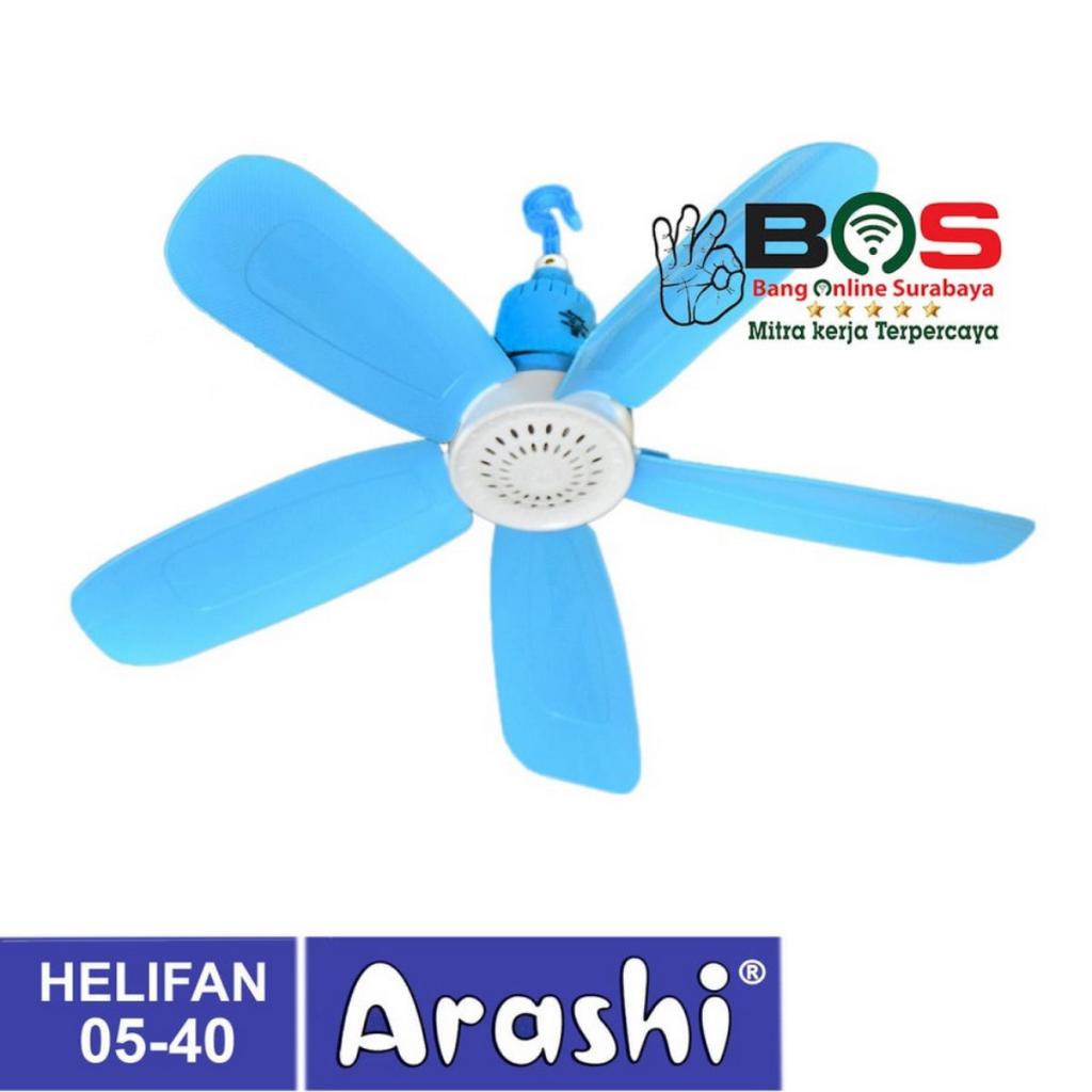 Kipas Angin Gantung Helifan 05 - 40 Arashi AR-228 05-40 25 Watt Kipas Angin Plafon