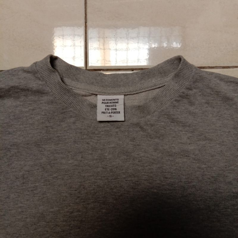 longsleeve vetements