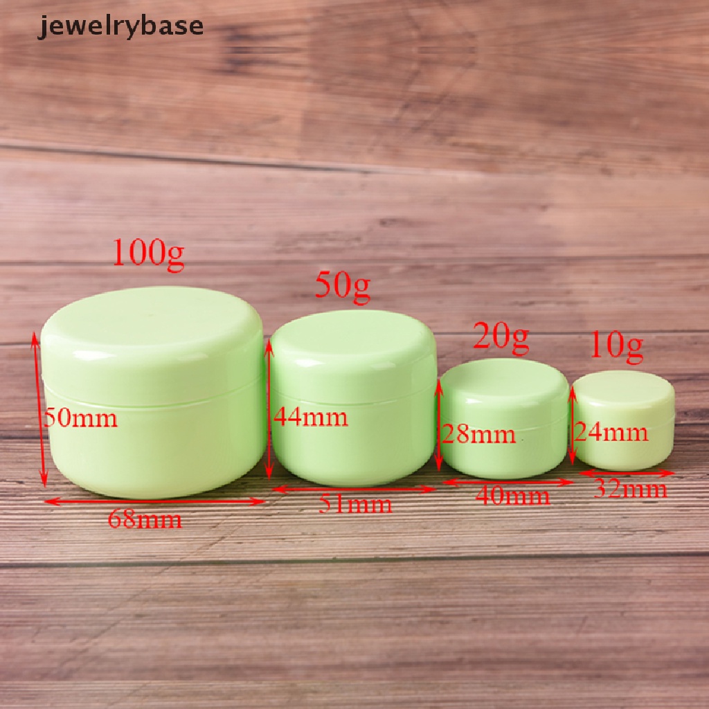 [Base] 1pc refillable bottles empty makeup jar pot travel face cream cosmetic container Boutique