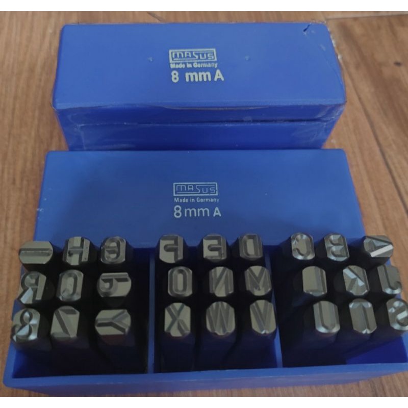 

best seller MASUS Germany Huruf Ketok 8 Mm Stamp Punch Letter A - Z