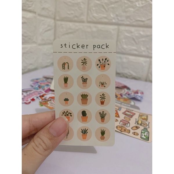Stiker pack / sticker HP Laptop / stiker mini aesthetic tumblr-3