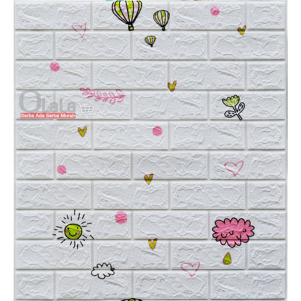 Waterproof - Walpaper dinding - 3D 3DQT-05-NY-1127