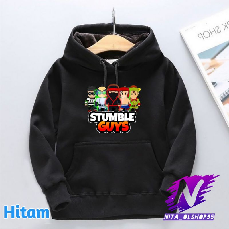 hoodie anak stumble guys karakter terbaru