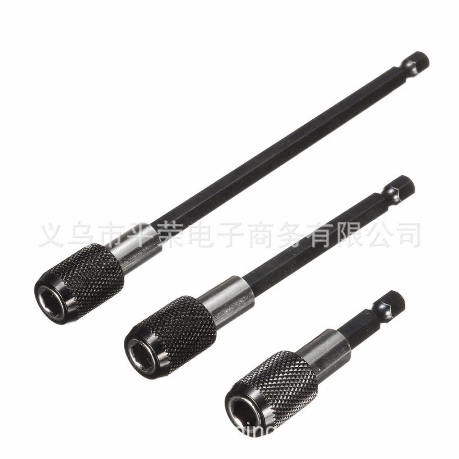 Obeng Hexagon Extension Rod Self Locking Post 3 PCS Ukuran Panjang