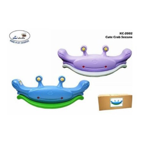 Labeille Cute Crab Seesaw Mainan Jungkat Jungkit Kuda Kudaan