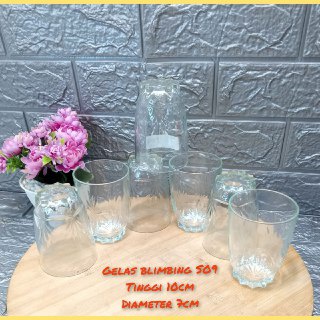 Gelas 509 | Gelas Kaca | Gelas Blimbing | Gelas Tutup | Gelas Kopi | Gelas Teh