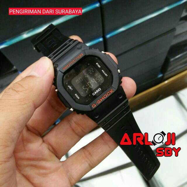 Jam Tangan Pria Casio G shock DW5600 unisex tahan air