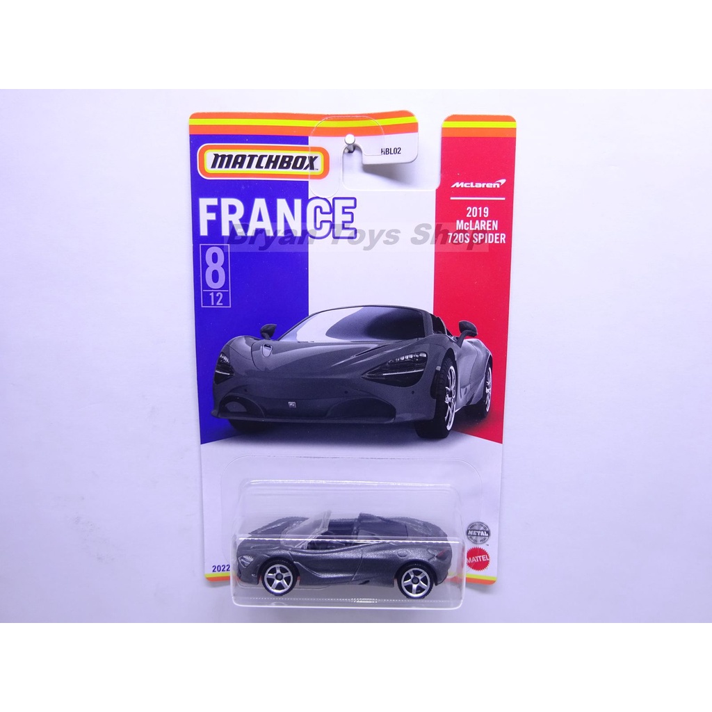 Matchbox France 2019 McLaren 720S Spider Abu