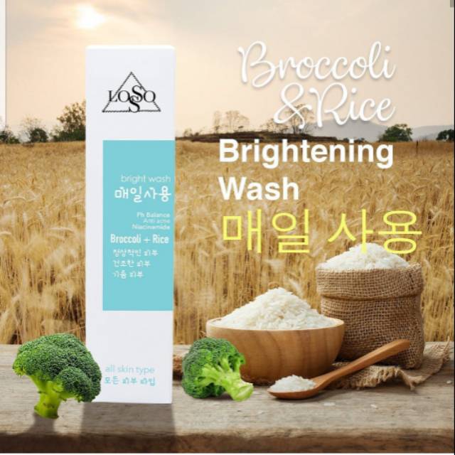 LOSSO BRIGHTENING FACIAL WASH 100ML