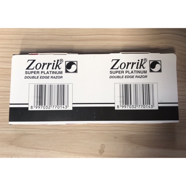 Silet Zorrik Super Platinum