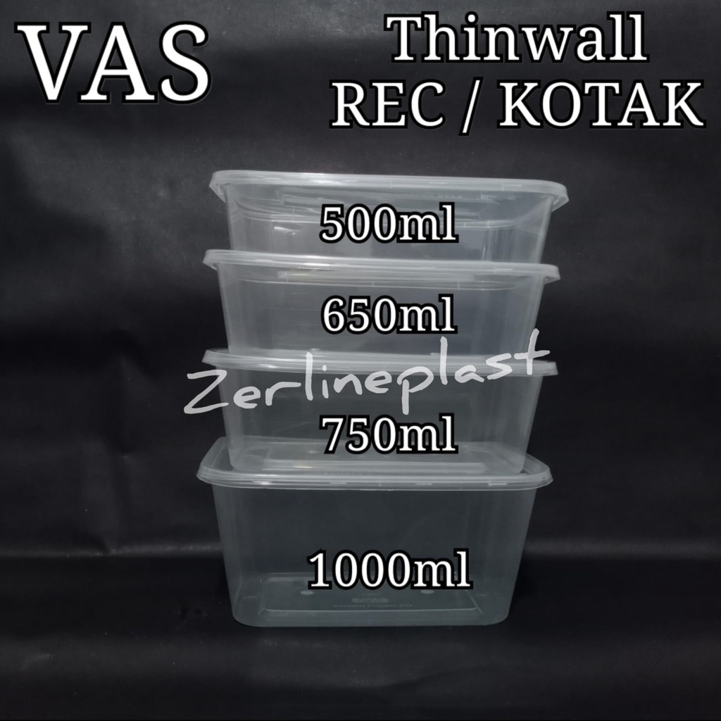 Thinwall Pack To Go / Kotak Makan (REC / KOTAK)