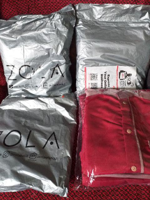 Zola_batik Couple Kebaya Brokat Selendang Ayushita - Monaka