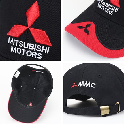 Mitsubishi Hat Car Caps Motogp Moto Racing F1 Baseball Cap Men Women Adjustable