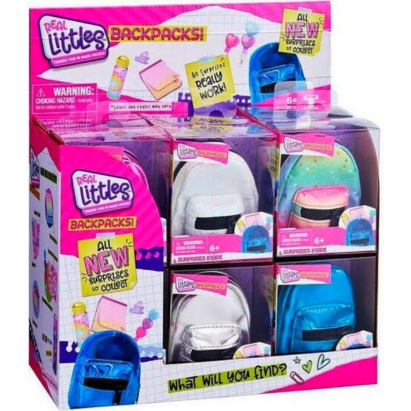 Jual Real littles backpack series 3 shopkins Shopee Indonesia