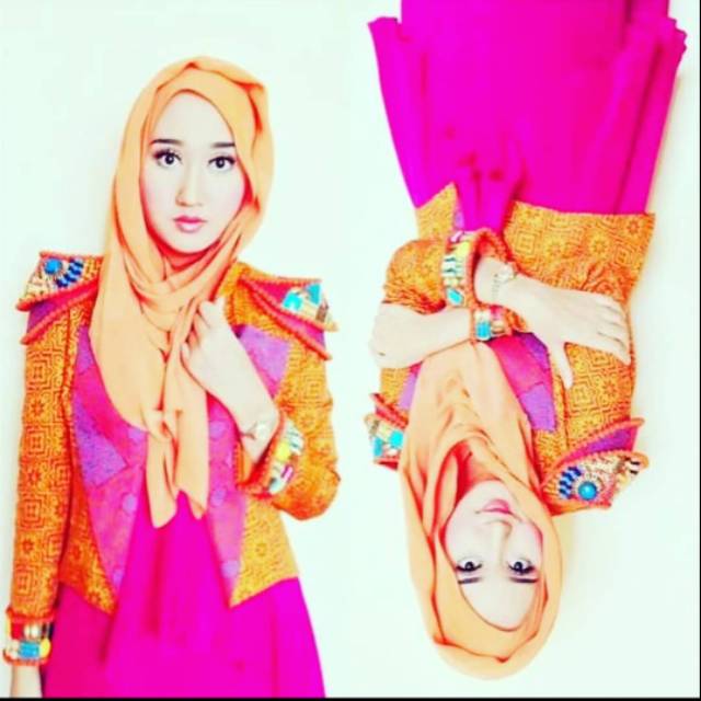 Preloved blazer dian pelangi