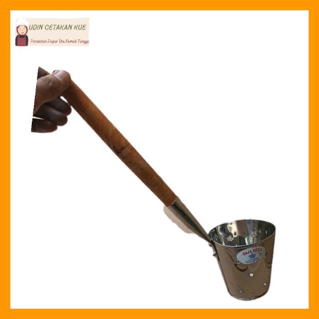 Saringan Mie Kocok Serok Kocokan Mie Ayam Gagang Kayu