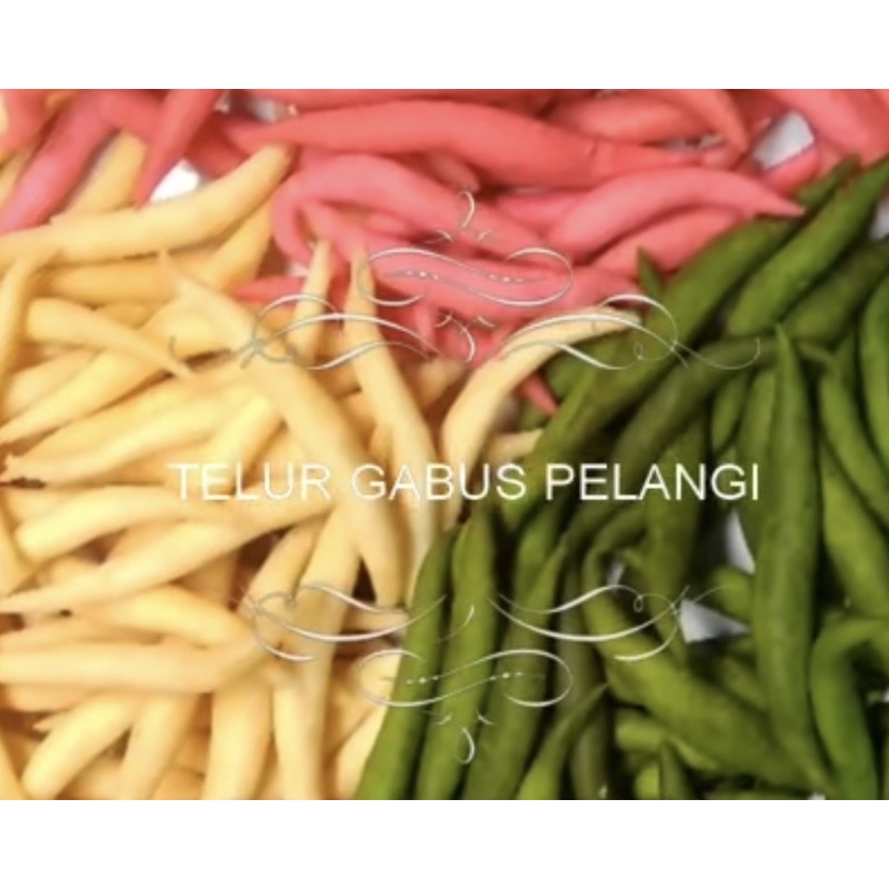 

CENDOL WARNA / TELUR GABUS PELANGI 200gr (PROMO)