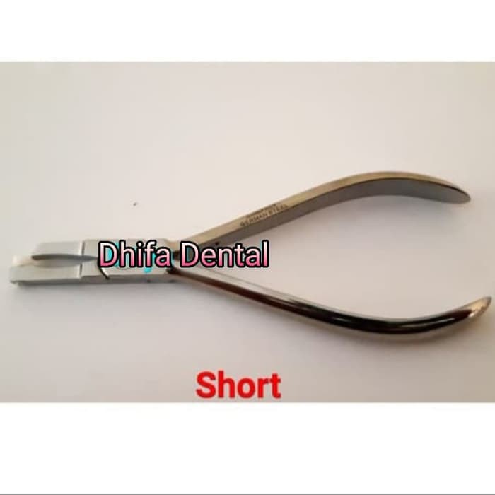 Post band remover plier Short / tang pembersih sisa lem behel short