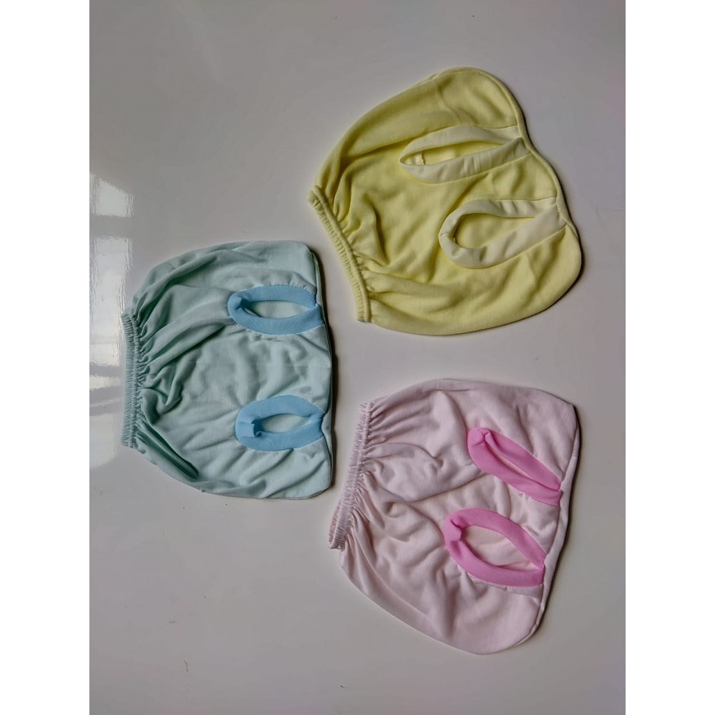 1 Lusin Celana Pop Bayi Katun PE Polos Warna Konveksi Grosir Murah