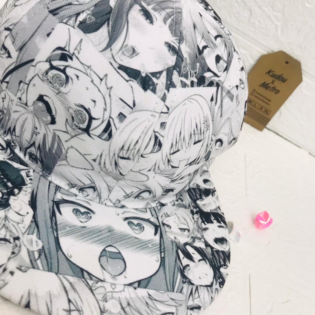 Snapback Ahegao Fullprint Lewd Manga