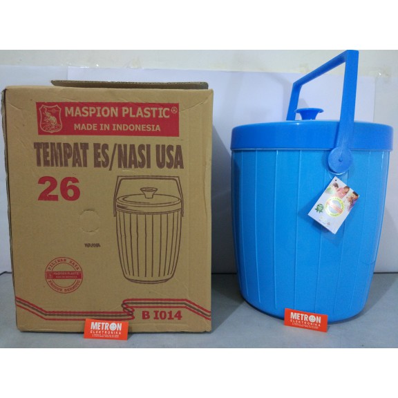 MASPION BI 014 RICE ICE BUCKET USA 26LT TEMPAT ES NASI 26LT BI014