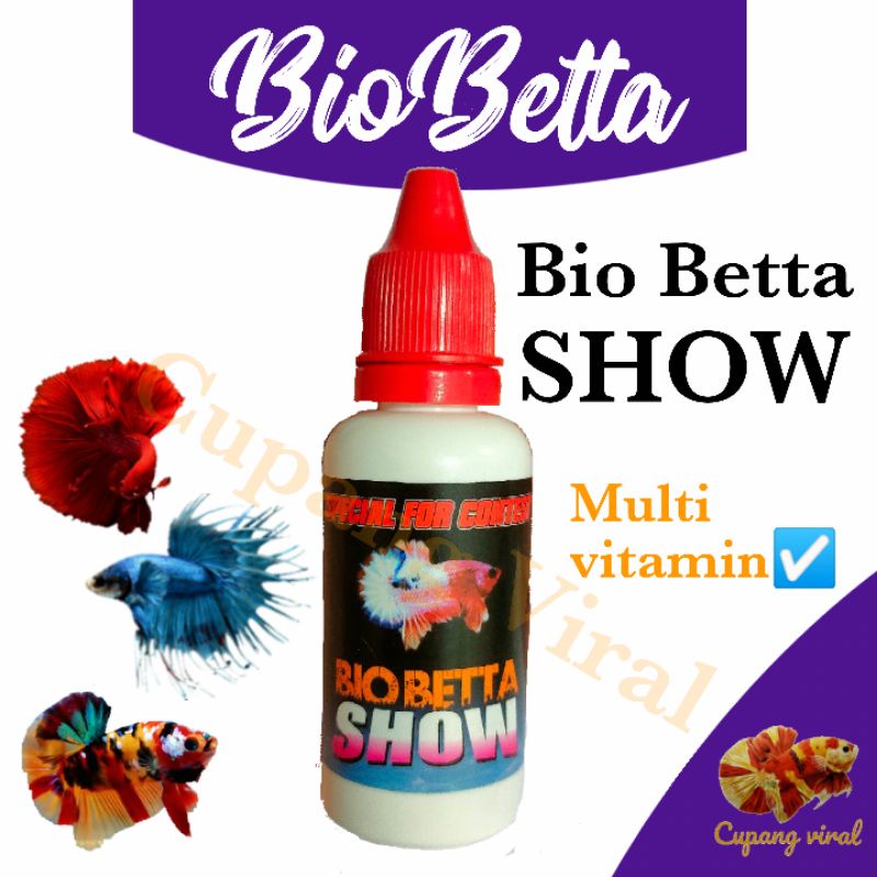 BIOBETTA SHOW - Multivitamin Cupang Special For Contest 30 ML