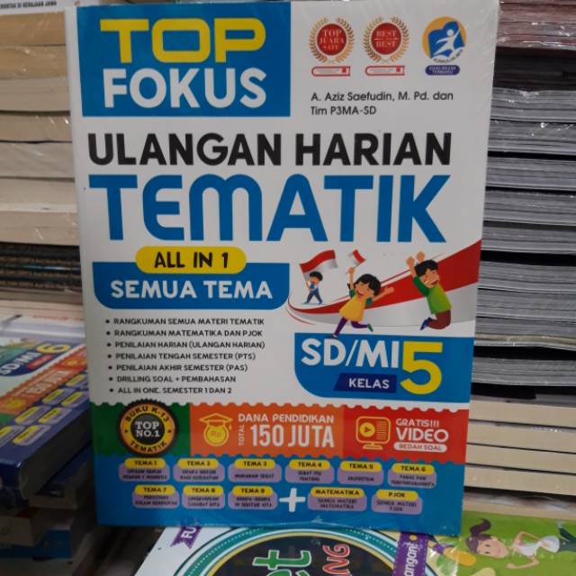 TOP FOKUS ULANGAN HARIAN TEMATIK ALL IN 1 SEMUA TEMA SD MI KELAS 5