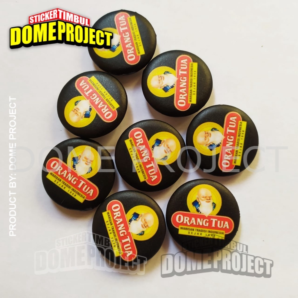 ORANGTUA PIN PENITI 25MM BUTTON PIN AKSESORIES ROMPI AKSESORIES TAS